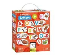 Banana Panda Puzzle éducatif lettres carton alphabet coloré 26 pièces