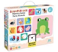Banana Panda - Suuuper Size Memory Game Farm Animals - pedagogische toewijzingsa