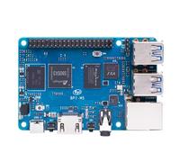 Banana PI BPI-M5 Ordinateur de carte unique, Amlogic S905X3 Quad Core, 4 Go LPDDR4 RAM, 16 Go eMMC Flash, compatible avec Linux Raspberry Pi Orange Pi
