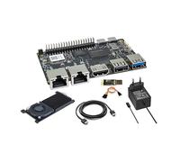 Banana Pi BPI-M5 Pro Linux Carte de développement 8 Go Octa-Core RK3576 CPU 6 TOP NPU, 8K HDMI Video Encodeur, 2 x GbE Ethernet pour extensions AI IoT, ARM Mini PC et Edge Computing (8 + 64 Go
