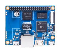 Banana Pi BPI-P2 Zero Ordinateur monocarte avec boîtier, Allwinner H3 Quad-Core Cortex-A7, 512 Mo DDR3, 8 Go eMMC, prise en charge PoE, compatible Android Linux (carte simple)