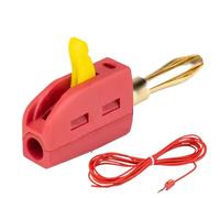 Banana Plugs for Speakers - Wire Connector Banana Plugs | Quick Connect Bananaa Jack, Speaker Wires Plugss, Bananaa Plug Connectors for Speaker Wire, Sound Systems