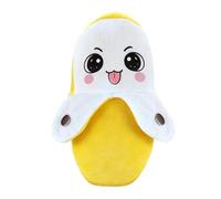 Banana Plush - Interactif pour parents et avec métronome banane de 5,91 pouces | Peluche Bahanana avec détection humaine qui chante | et animal créatif en peluche qui chante pour Reg