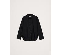 Banana Republic Banana Republic Black Boxy Cotton Poplin Shirt Black Large