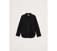 Banana Republic Banana Republic Black Boxy Cotton Poplin Shirt Black Small (EU 36-38)