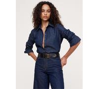 Banana Republic Banana Republic Blue Oversized Denim Shirt Blue M