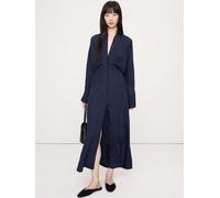 Banana Republic Banana Republic Navy Blue Drapey Twill Shirt Dress Navy Blue EU 40 Regular (UK 12 R)