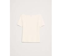 Banana Republic Banana Republic White Cece Sculpted Ribbed Tank Top