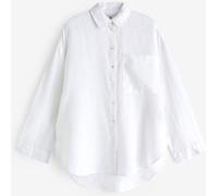 Banana Republic Banana Republic White Oversized 100% Linen Shirt White Medium