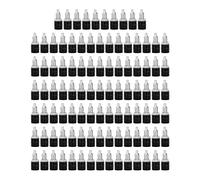 Banana Socket M6 4mm, Connecteurs Electriques ABS avec Laiton Nickelé, Accessoires de Connexion pour Equipements Electroniques, Dispositifs Industriels et Panneaux Solaires (Noire)