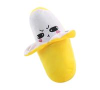 Banana Stuffed Animal - 3.94x2.76 in Touch-Sensor Soft Interactive Figure