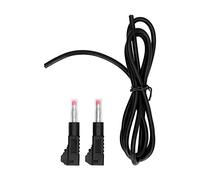 Banana Test Lead Kit | 32A 1000V High Current Voltage Tester | 4mm Brass Plugs with PE Shell for Electrical Projects/Car Batteries/Voltage Testers | 1mm² Connection Cable (Black)