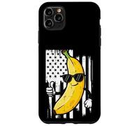 Banana Thumbs Up Drapeau USA Fruit Patriotique Hommes Femmes Enfants Coque pour iPhone 11 Pro Max