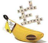 BANANAGRAMS Boîte Version française - Jeu de Lettres et de rapidité - Jeu de Lettres Fun - Jeu de Lettres à partir de 7 Ans - Jeu de Lettres pour 1 à 8 Joueurs - 91100 Jaune