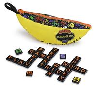 BANANAGRAMS Jeu de tuiles pour fête d'halloween, 2 à 8 Joueurs | Jeu de tuiles effrayantes, environ 30 minutes de temps de jeu ; jeu familial pour les enfants de 10 ans et plus