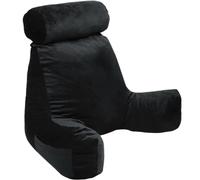 Bananair - Coussin de Lecture Doux & Confortable - Fabriqué en France - Soutien Dorsal Optimal - Accoudoirs Pratiques et Assise Ergonomique - Oreiller/Fauteuil de Lecture (Noir)