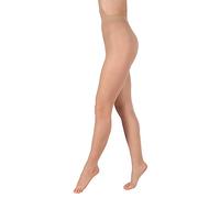 BANANALU 15 deniers collants souples sans orteils transparents à bout ouvert, Naturelle., M