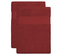 BANANALU Serviette de sauna XL - XXL 100x180 cm Qualité 100% coton 600 g/m², 2 pièces, Bossa Nova 18-1547, 100x180 cm, 600 g/m²