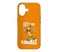 Bananas Funny Banana Meme Let Go Banana Rocker Bananas Coque pour iPhone 17
