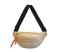 Banane à bandoulière avec Sangle réglable, Khaki | à bandoulière en Nylon Anti-vol, à décontracté, banane, de poitrine, sport, mode