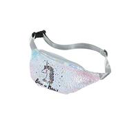Banane à Paillettes, Lot de Ceinture de Dessins animés de Mode, d'épaule Brillant, de Ceinture pour Filles délicates pour étudiant, Blanc