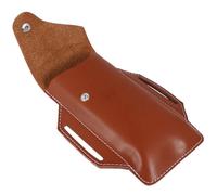 Banane Anti-perte pour Téléphone, Sport et Randonnée, Marron | PU Cuir, Fermeture à Pression Métallique, pour Coureurs Adultes, Tickets et Écouteurs, Mains Dégagées