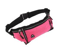 Banane de Course Multifonction en Tissu Oxford, Bandoulière Ajustable | Poches Multiples et Compartiments Cachés, Design Compact et Respirant, pour Téléphone et Gels Énergétiques
