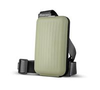 Banane en Aluminium, Pratique et stylée avec Portefeuille intégré, Protection RFID Contre la fraude et la démagnétisation, modèle Phone Bag