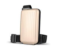 Banane en Aluminium, Pratique et stylée avec Portefeuille intégré, Protection RFID Contre la fraude et la démagnétisation, modèle Phone Bag