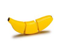 Banane En Bois À Couper Jaune TU