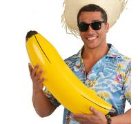 Banane gonflable - Jaune - Adulte - Mixte - 70cm