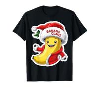 Banane Noël Père Noël Amusant Jeu de Mots Blague Noël T-Shirt