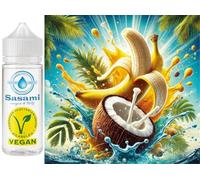 Banane - noix de coco arôme concentré - Vegan - Sasami - 100 ml