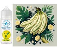 Banane panachée blanche arôme concentré - Vegan - Sasami - 10 ml