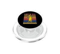 Banane rétro drôle Meme Let Us Go Banana Rocker Bananes PopSockets PopGrip pour MagSafe