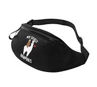 Banane Sac À Dos Mon Animal Est Un Lama, Un Paresseux Drôle Chevauchant Un Lama Unisexe Sac Porté Épaule Léger Waist Pack Pour Balade Vie Quotidienne Homme 14X35Cm