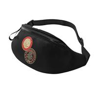 Banane Sac À Dos Unisexe Sacoche Homme Bandouliere Saint Florian, Saint Patron des Pompiers Et des Héros Portable Sac Ceinture pour Cyclisme Vacance Voyage 14X35Cm