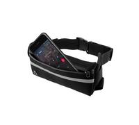 Banane Sport Smartphone Universel Zippé Elastiqué Ajustable Impérmeable Noir