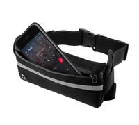 Banane Sport Smartphone Universel Zippé Élastiqué Ajustable Impérmeable Noir