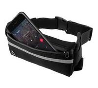 Banane Sport Smartphone Universel Zippé Élastiqué Ajustable Impérmeable Noir Noir, Noir G