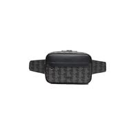 Sac banane The Blend monogrammé grainé Noir Lacoste Noir Taille unique