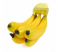 Bananes artificielles orientées vers le réalisme pour les équipes de cinéma et les concepteurs de scène nécessitant des objets inanimés convaincants