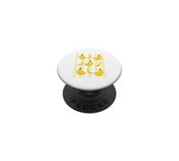 Bananes d'été Tendance et Amusantes avec imprimé de Fruits à Rayures Bananes PopSockets PopGrip Adhésif