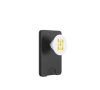Bananes d'été Tendance et Amusantes avec imprimé de Fruits à Rayures Bananes PopSockets PopWallet pour MagSafe