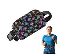 Bananes Femme, Coffret de Pêche Poitrine, Ceinture Porte-Monnaie Imperméable pour Sport Fitness Vélo Randonnée Plage Piscine Gym Fête