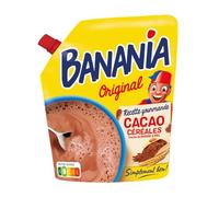 BANANIA - Chocolat en Poudre onctueux et savoureux, pour un petit-déjeuner réconfortant (400 g) - Le lot de 4