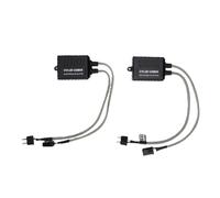 banapoy 2PCS C19 H7 9-16V LED Canbus Decoder, Adaptateur Anti Scintillement, Résistance D'Annulation D'Avertissement pour Feux de Phare, Décryptage Canbus