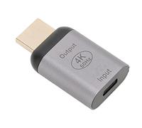 banapoy Adaptateur USB C Femelle vers Mâle, Source USB Type C Unidirectionnelle 4K 60HZ vers Interface Multimédia HD, pour Tablette de Téléphone PC