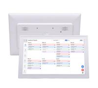 banapoy Calendrier Numérique, écran Tactile LCD 18,5 Pouces avec écran Full HD 1080P et Synchronisation WiFi, Stockage 32 Go avec App pour Organisation Familiale et Cadre Photo (Prise UE)