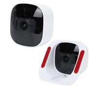 banapoy Caméra de sécurité pour Fenêtre 2K 4MP, Support Adhésif | WiFi Double Bande 5G/2.4G, Détection de Mouvement AI, Version Nocturne Couleur, Anti-lentille, Paquet de 2 pour Appartements